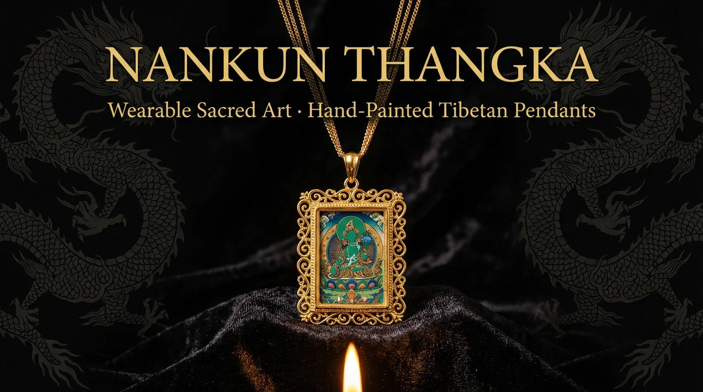 Nankun Thangka - Wearable Sacred Art Hero Banner